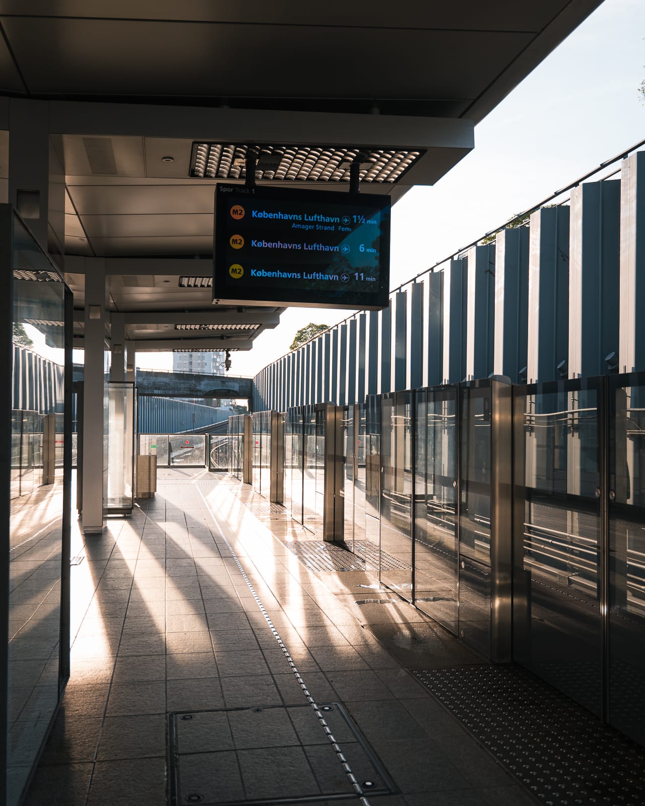 metro station in copenhagen