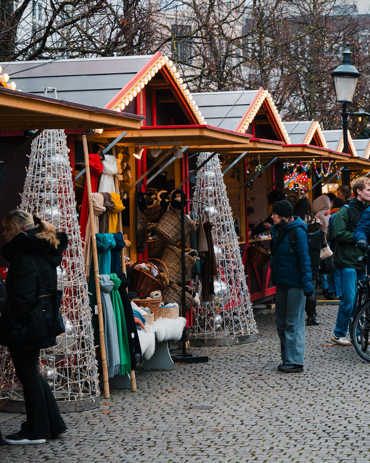 Christmas market in copenhagen